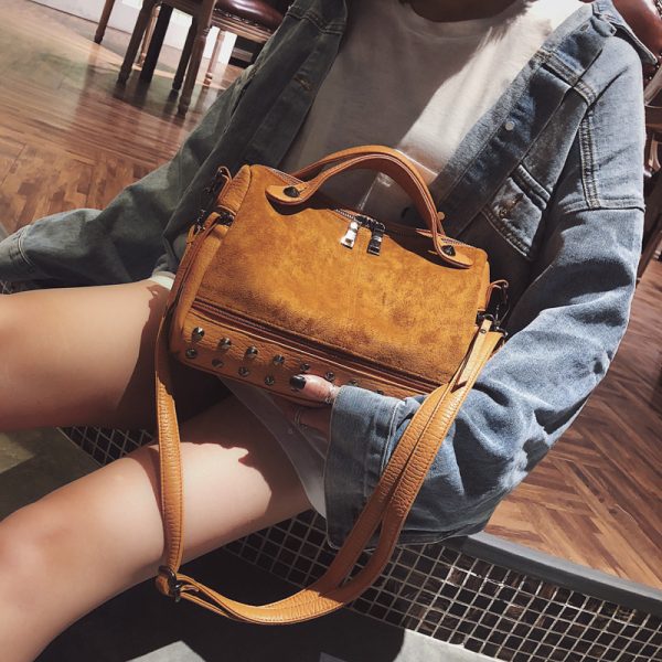 High Quality Big Casual Tote Female Shoulder Bag Soft Bolsas - Imagen 3
