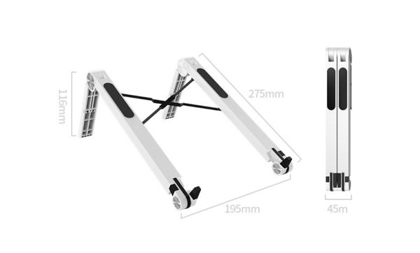 Notebook computer stand notebook folding stand - Imagen 6