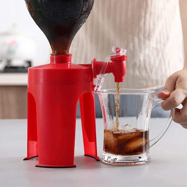 Water Jug Soda Beverage Dispenser Bottle Coke Upside Down Drinking Water Distributeur Gadget Party Home Bar Kitchen Gadget - Imagen 2