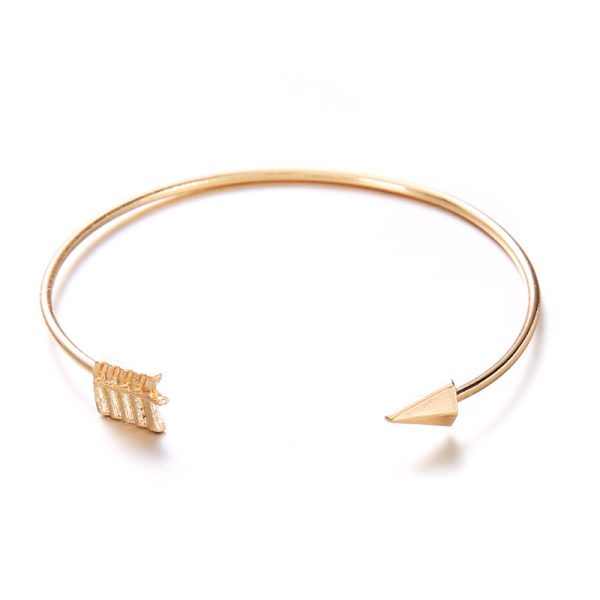 Women's Vintage Cuff Arrow Knotted Bracelet - Imagen 4