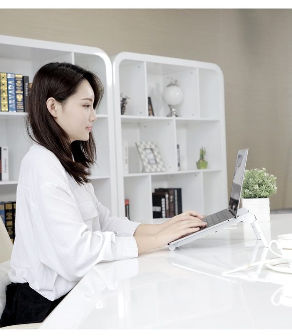 Notebook computer stand notebook folding stand - Imagen 5