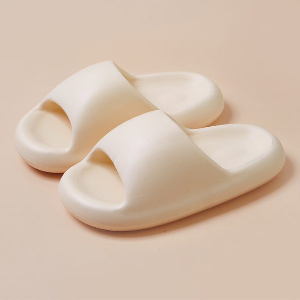 New Bread Shoes Soft Slippers Summer Candy Color Bsthroom Slippers - Imagen 5
