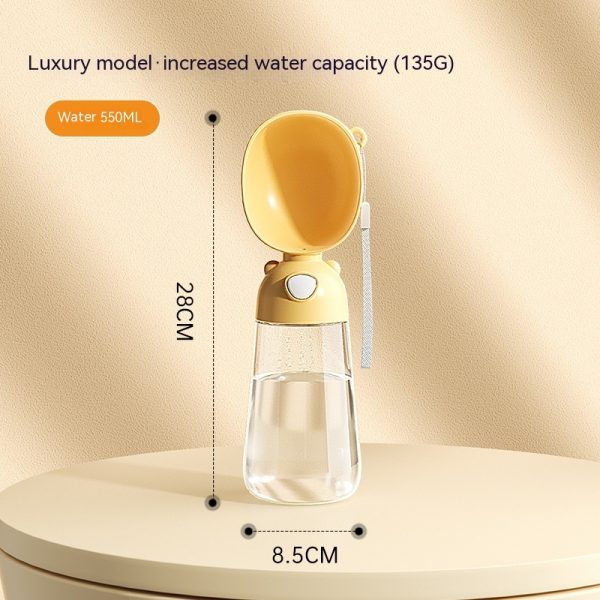 Portable Dog Water Bottle Food And Water Container For Pet Pets Feeder Bowl Outdoor Travel Drinking Bowls Water Dispenser - Imagen 9