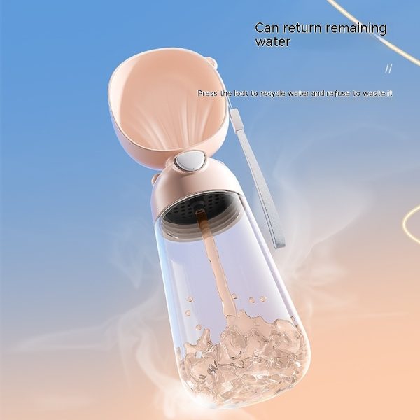 Portable Dog Water Bottle Food And Water Container For Pet Pets Feeder Bowl Outdoor Travel Drinking Bowls Water Dispenser - Imagen 6