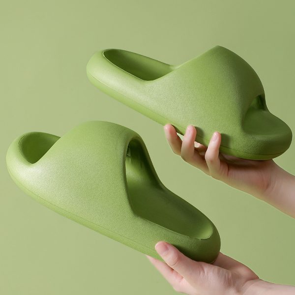 New Bread Shoes Soft Slippers Summer Candy Color Bsthroom Slippers - Imagen 9