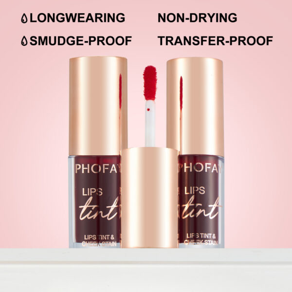 Tintura Labial PHOFAY Lip Tint 4 ml – Color Duradero - Imagen 3