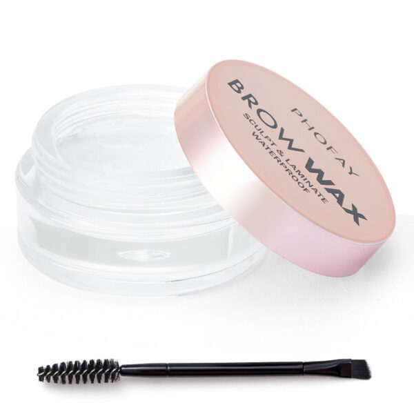 Cera Modeladora para Cejas PHOFAY Sculpting Eyebrow Wax – Fijación Duradera y Resistente al Agua, 7 g - Imagen 3