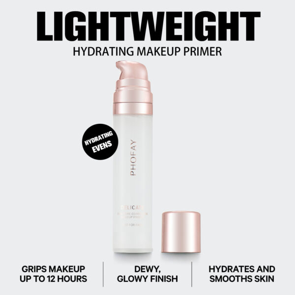 Prebase de Maquillaje Hidratante PHOFAY Hydrating Makeup Primer – 25 ml, Ligera y de Larga Duración - Imagen 4