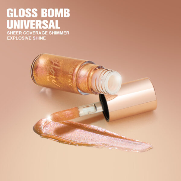 Brillo Labial Hidratante PHOFAY Moisturizing Shimmer Lip Gloss – 7,5 ml de Color y Brillo Radiant - Imagen 10