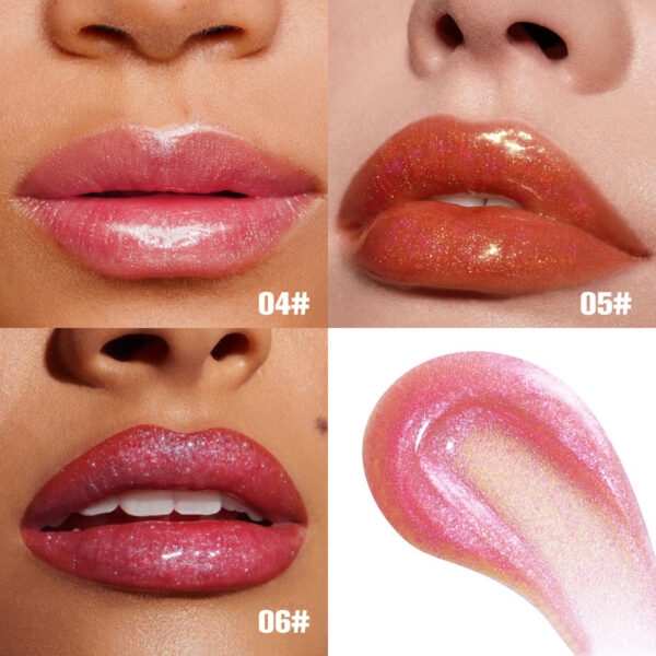 Brillo Labial Hidratante PHOFAY Moisturizing Shimmer Lip Gloss – 7,5 ml de Color y Brillo Radiant - Imagen 3