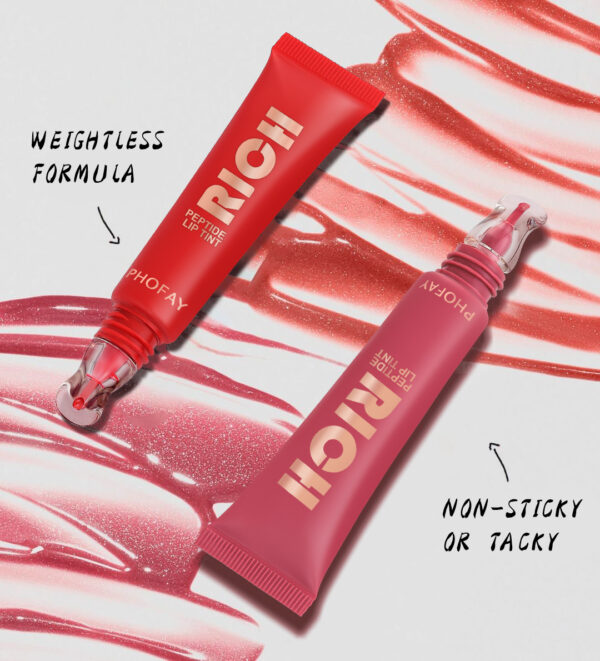 Tintura Labial Hidratante PHOFAY Peptide Lip Tint – 14 ml con Efecto Nutritivo y Larga Duración - Imagen 7