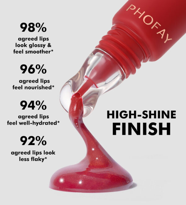 Tintura Labial Hidratante PHOFAY Peptide Lip Tint – 14 ml con Efecto Nutritivo y Larga Duración - Imagen 3