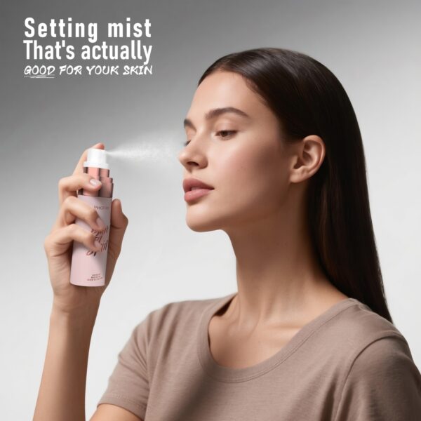 PHOFAY Moisturizing Setting Spray – Fijador de Maquillaje Hidratante y de Larga Duración - Imagen 4