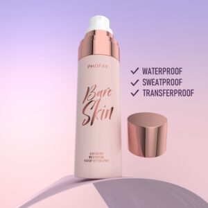 PHOFAY Moisturizing Setting Spray – Fijador de Maquillaje Hidratante y de Larga Duración