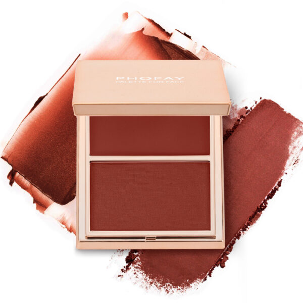 PHOFAY Double-Take Duo: Rubor en Crema y Polvo – Acabado Suave y Natural 6,5 g - Imagen 7
