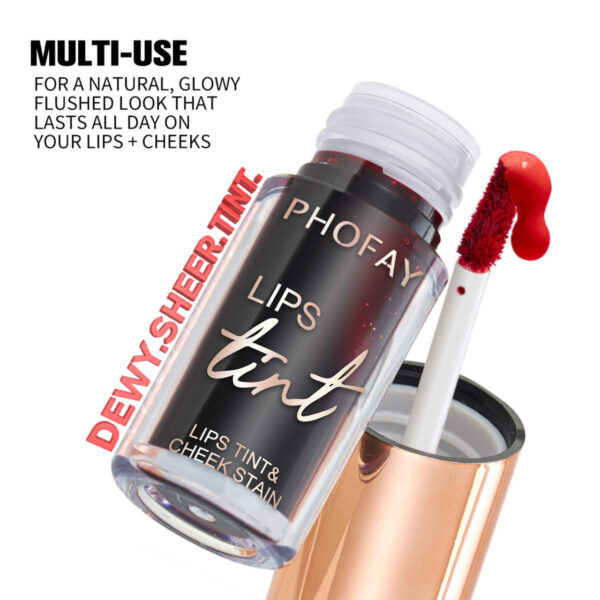 Tintura Labial PHOFAY Lip Tint 4 ml – Color Duradero - Imagen 5